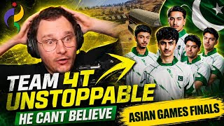 TEAM 4T 🇵🇰 SHOCKED HIM 😨 AFTER WINNING ASIAN GAMES FINALS 🏆🌏 screenshot 1