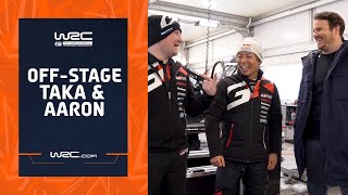 Wrc Off-Stage: Chatting With Taka & Aaron!