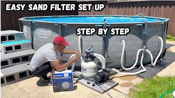 Aquastrong EASY SandFilter Setup - STEP-BY-STEP