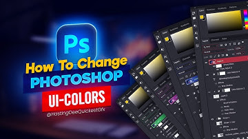 HOW TO CHANGE PHOTOSHOP UI COLORS | Make Your Photoshop Interface EPIC!