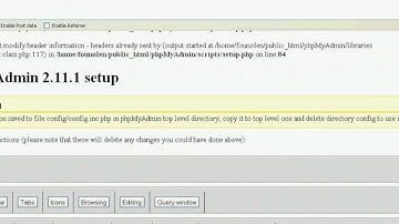 phpmyadmin injection
