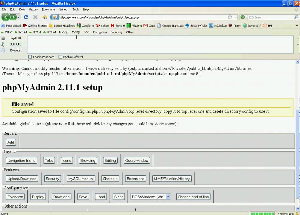 phpmyadmin injection - YouTube