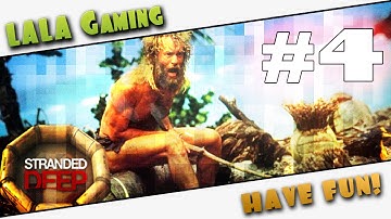 Stranded Deep SURVIVAL GUIDE ➤ #4 ➤ - Building a Base. Shelter, Foundations, Walls, Roof, Coconuts