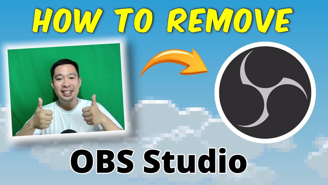 How to Remove Green Screen in OBS Studio | Tagalog Tutorial - YouTube