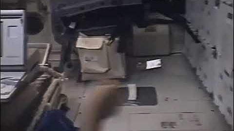 floppy disk eject in space