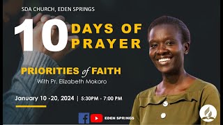 10 DAYS OF PRAYER || DAY 1 || 10TH JANUARY 2024