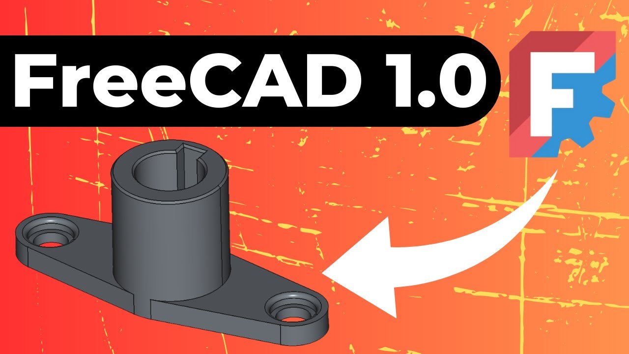Learn FreeCAD with CAD CAM Lessons: 3D Solid Creation and CAD ...