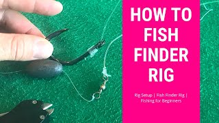 Rig Setup | Fish Finder Rig | Fishing for Beginners