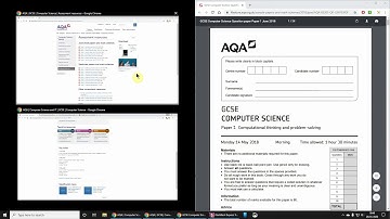 AQA GCSE Computer Science REVISION | exam papers and mark schemes