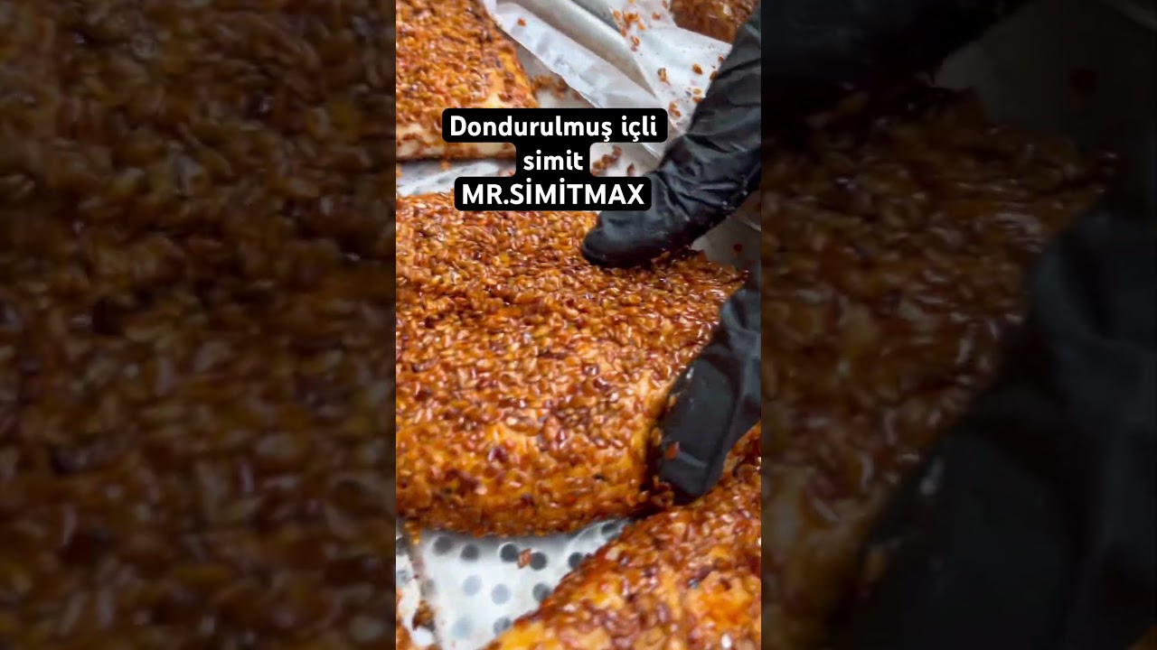 Dondurulmuş içli simit #donuksimit #donukpoğaça #borekler #simit #poğaça