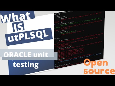 Introduction to utPLSQL