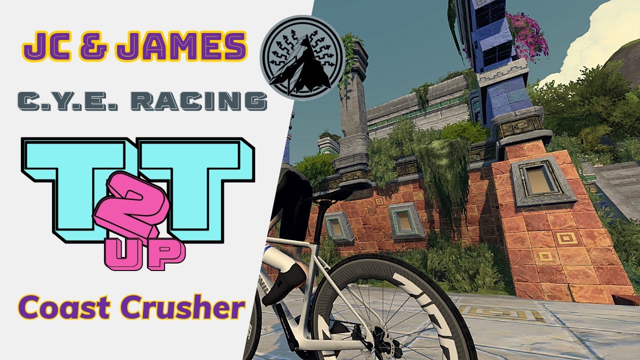 Zwift // 2UP TT - JC & James // Coast Crusher