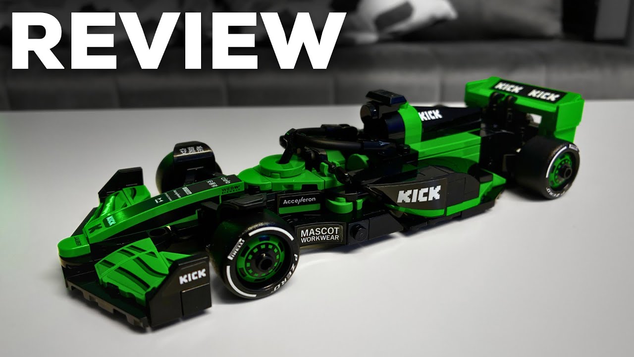 Lego Speed Champions 77247 KICK Sauber C44 F1® Race Car (Unboxing