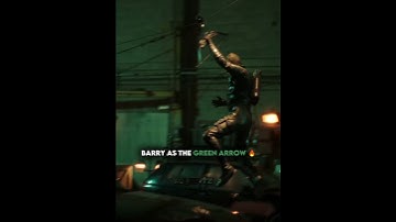 Barry As The Green Arrow.. #shorts
