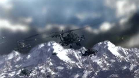 3D Max helicopter animation