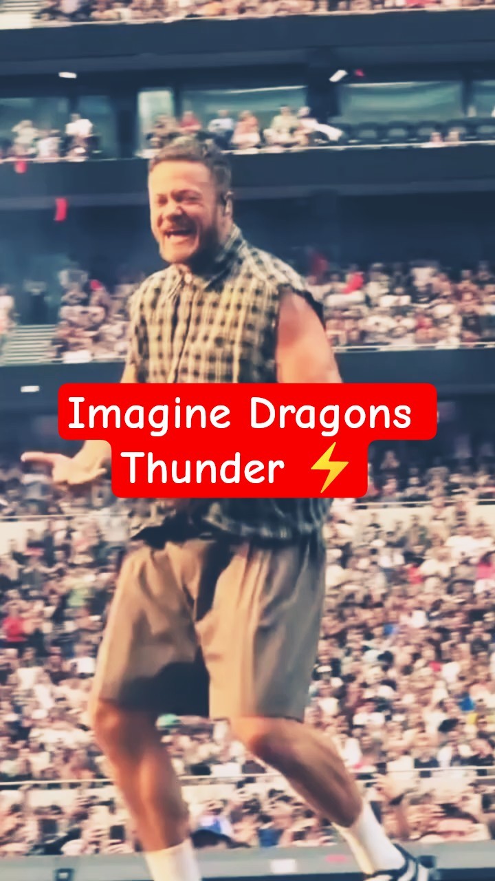 Thunder by Imagine Dragon 🔴 live #thunder #imaginedragons