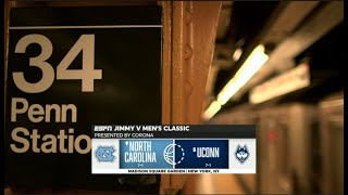 UConn Men's Basketball Highlights v. UNC 12/5/2023 (Jimmy V Classic)