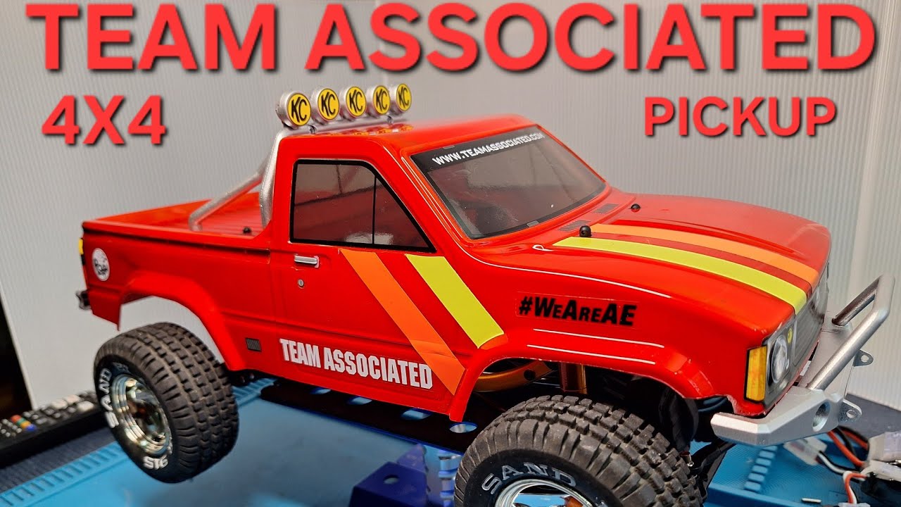 Team Associated Rc10 4x4 Pickup Truck #rc #hobby #racing @TeamAssociatedRC