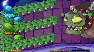 Plants Vs Zombies Hack | Winter Melon And Melon-Pult Vs Dr.Zomboss All Zombies