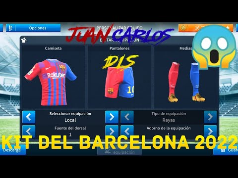 Video Dream League Barcelona New Kits