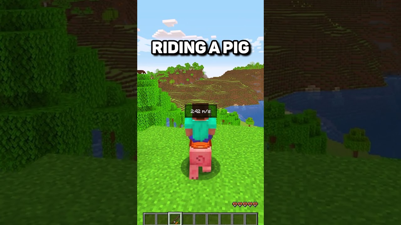 What's the fastest you can move in Minecraft? 🏃‍♂️