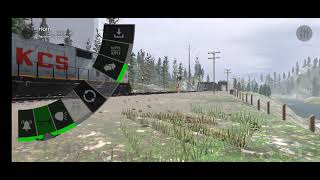 trainz Simulator 3 - Amtrak EMD F40PH meet up with KCS SD70MAC