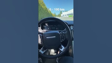 Range Rover 2014 supercharged acceleration