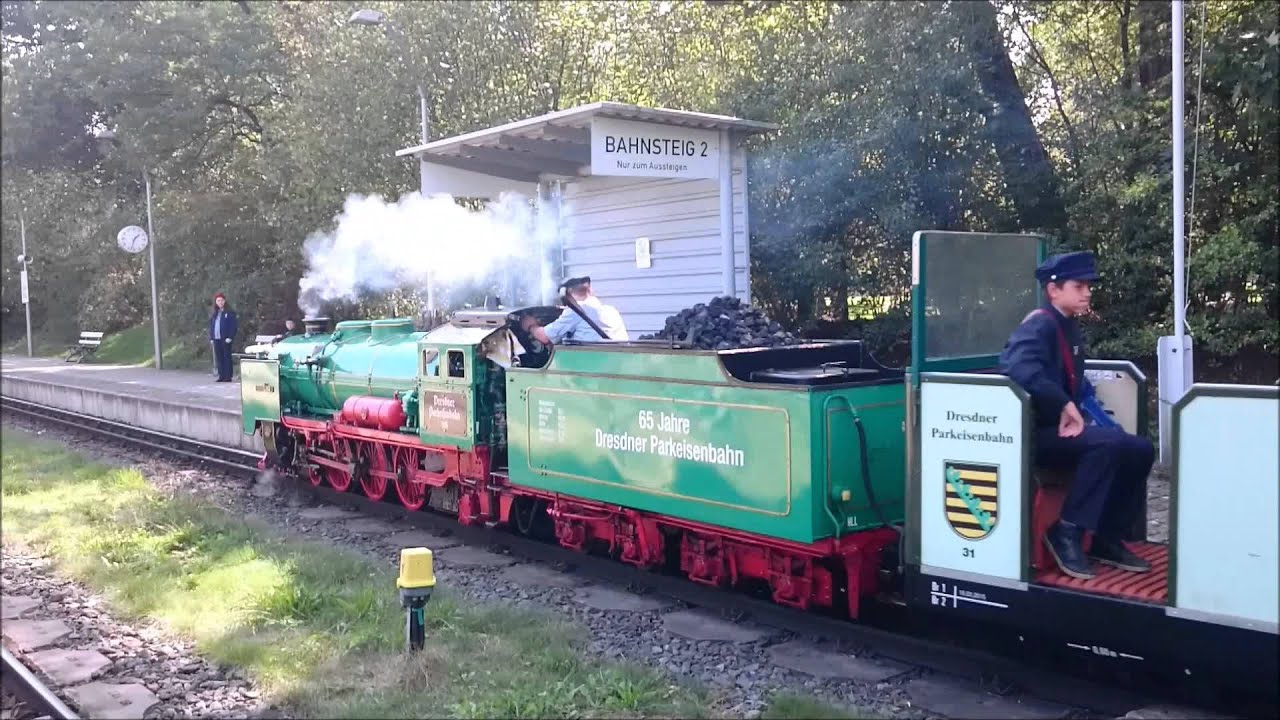 Dresdener Parkeisenbahn - 90 Jahre Liliputdampfloks 1/2