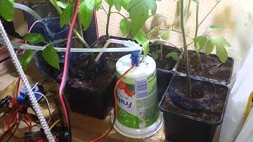 Простенькая Ардуино-поливалка растений.