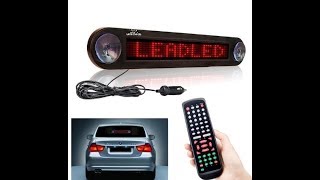 Remote Led Car Sign Quickly to Select Message Display LLDT460-D740 Wealth