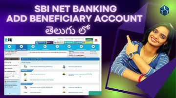 How to add beneficiary to SBI NET banking | How to transfer large fund | Lucky Tech Talks