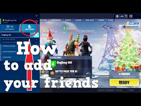 How Ps4 Add On Friends Fortnite Xbox To - how to add anyone on fortnite any system ps4 cross play xbox one nintendo pc