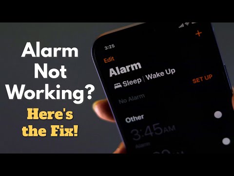 Video: De unde știu dacă alarma iPhone-ului meu s-a declanșat?