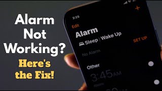 Fixed: iPhone Alarm Not Working Issue! screenshot 5
