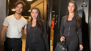 Nora Fatehi And Ishaan Khattar Latest Dance Rehearsal Looks Revealed