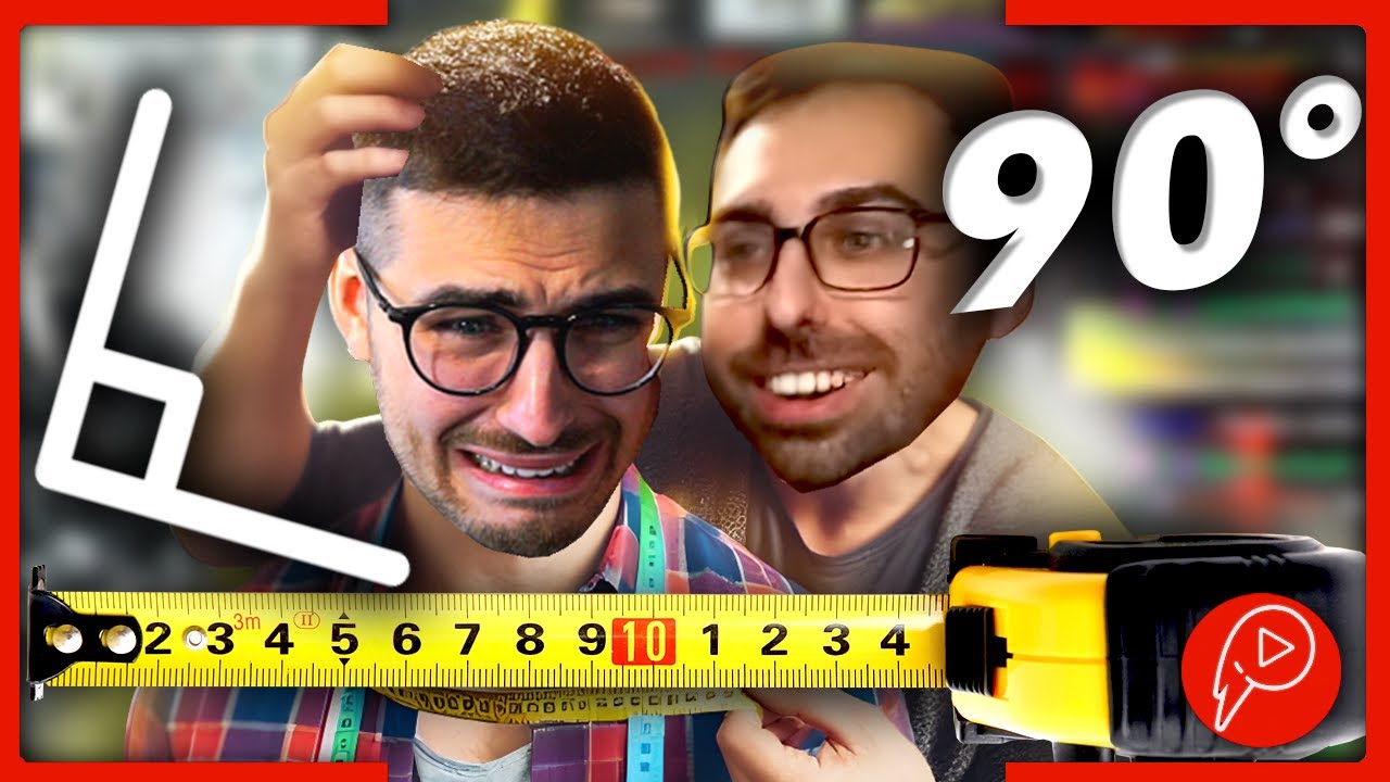 Ho la testa QUADRATA? Mio fratello mi MISURA in DIRETTA!