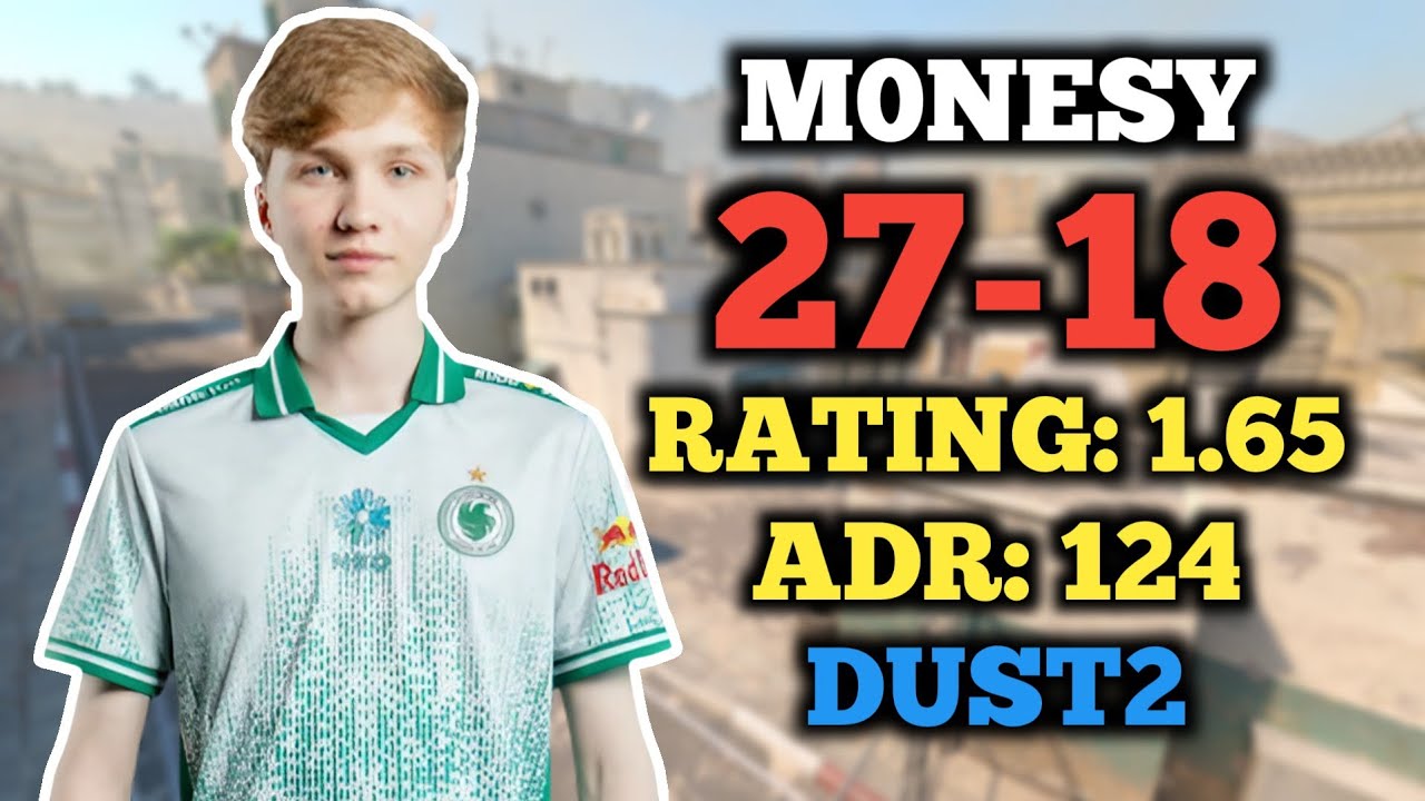 M0NESY (27-18) FACEIT RANKED (DUST2) VOICELESS