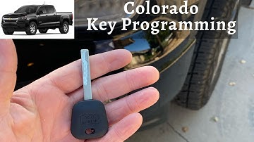 How To Program A Chevy Colorado Key 2015 - 2016 DIY Chevrolet Transponder Ignition