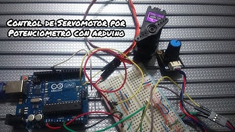 Control de un Servomotor por Potenciometro con Arduino