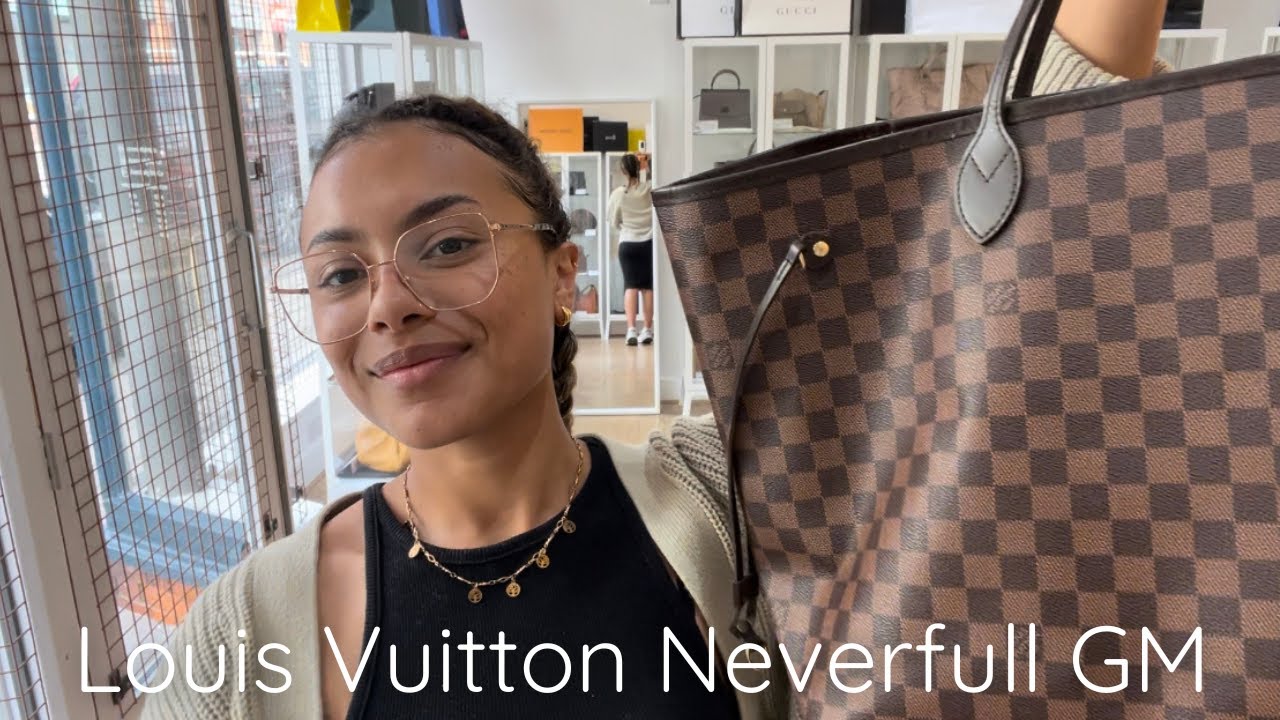 Louis Vuitton Neverfull GM Review - Curls and Contours