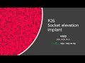 [S-Shaper, 저속,무주수,골압축, 초기고정력 증가, 골삭제와 동시에 상악동거상]#26 Socker elevation implant