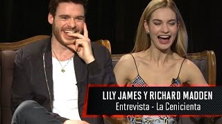 La Cenicienta - Entrevista a Lily James y Richard Madden