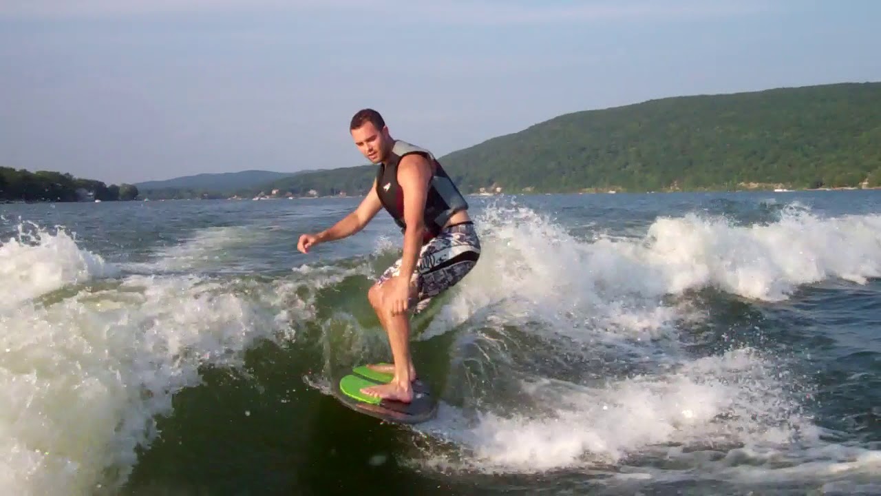 Greenwood Lake NJ wakesurfing Supreme s238