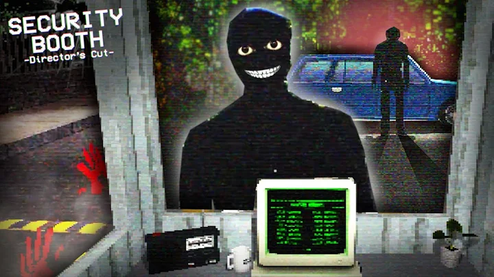 Ghostly Figures Visit Us During the Night Shift || Security Booth (Playthrough - ALL ENDINGS)