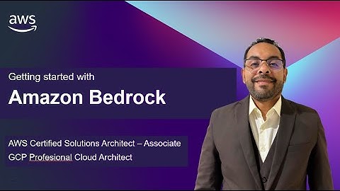 Introduction to Amazon Bedrock & AWS Generative AI