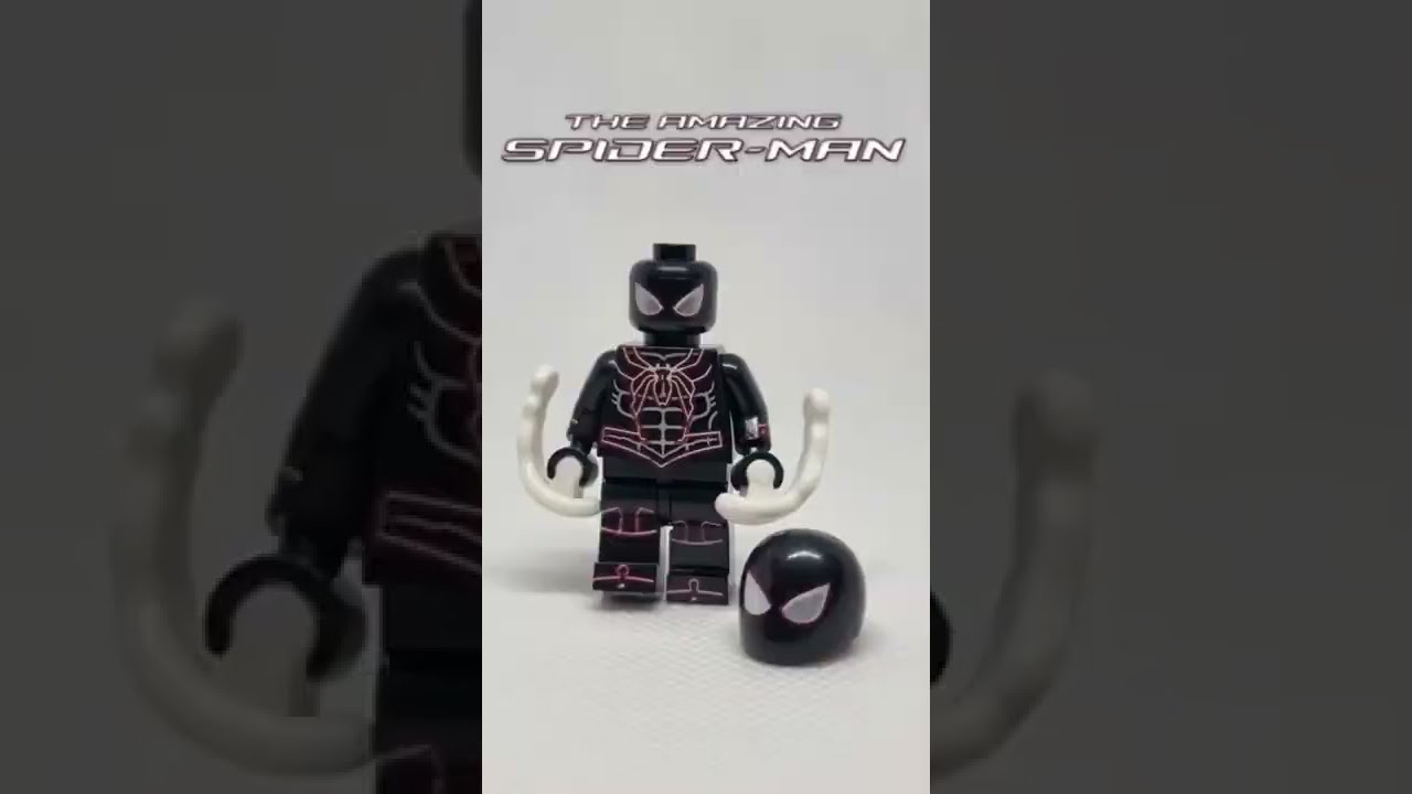 Spiderman Tron Suit Minifigure 