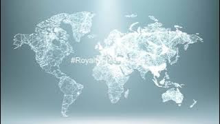 world map video background | 4K abstract world map | world map footage | Royalty Free Footages