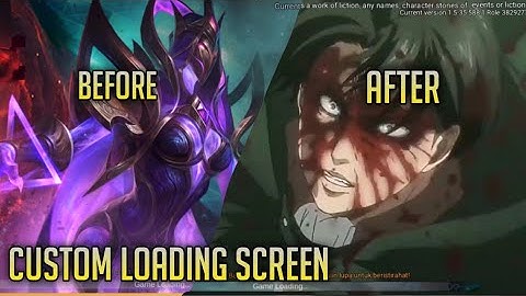 ATTACK ON TITAN LOADING SCREEN MLBB!