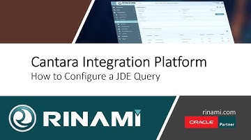 Creating a JDE Query