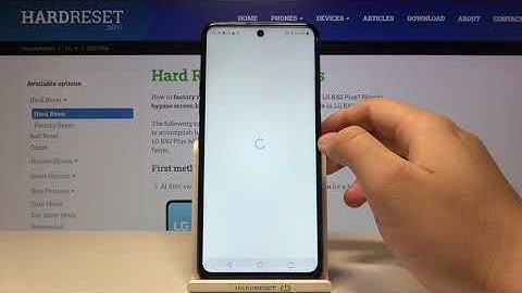 How to Back Up Data on LG K62 Plus - Enable Google Backup / Add Google Account